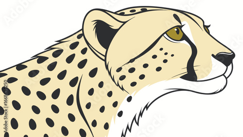 vector illustration of a dog