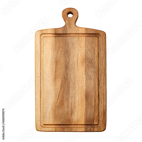 Wooden Cutting Board Kitchen Utensil Natural Wood Grain