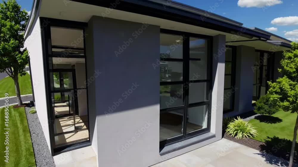 custom made wallpaper toronto digitalContemporary architectural design of residential homes, specifically low-energy consumption houses