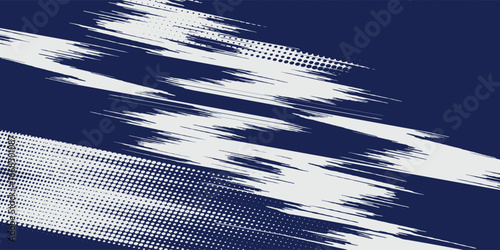 Abstract halftone wave dots background. Futuristic twisted grunge pattern, dots, circles. Vector modern optical pop art texture for posters, business cards and etc