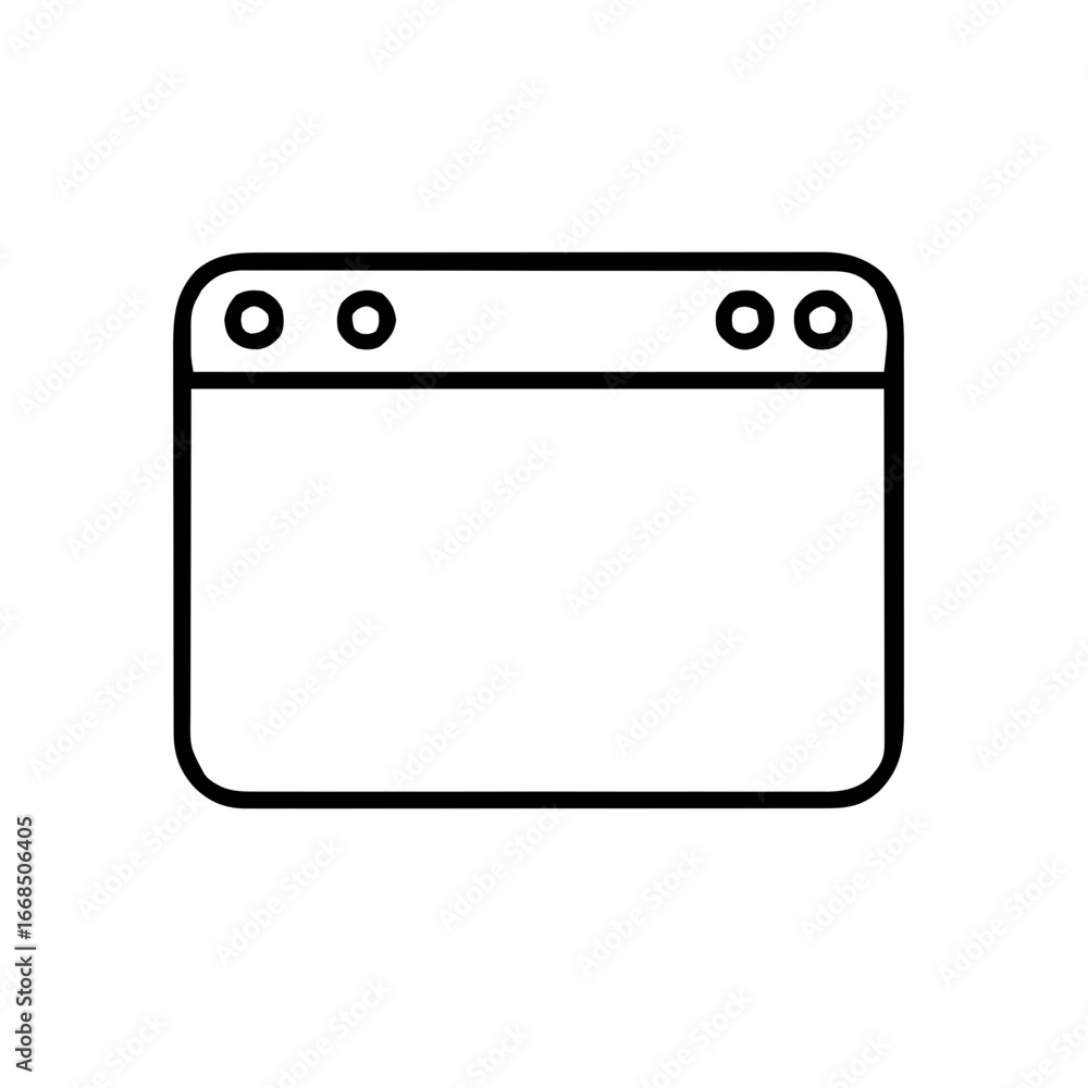 Fototapeta premium Website – UI