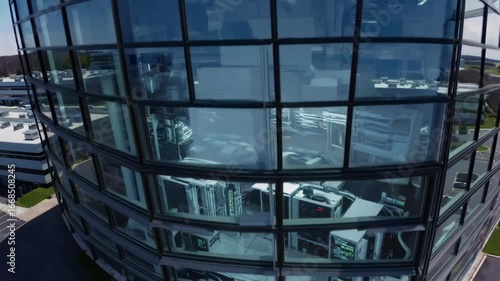 View of Internet Infrastructure Hub in Ashburn Virginia