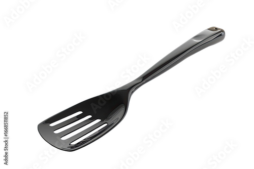 Black slotted spatula