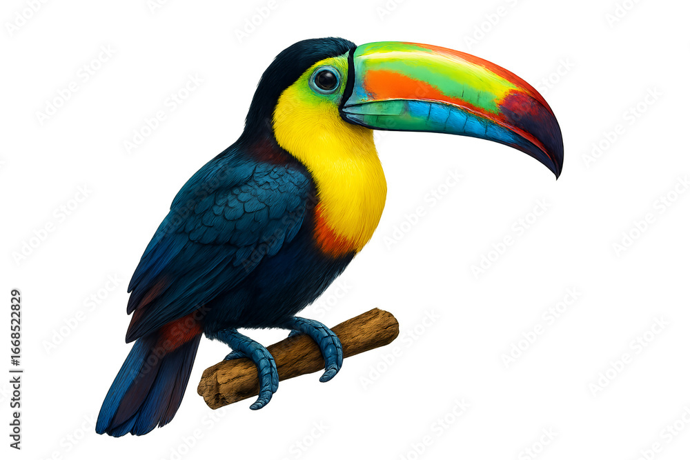 Obraz premium blue and yellow macaw ara ararauna
