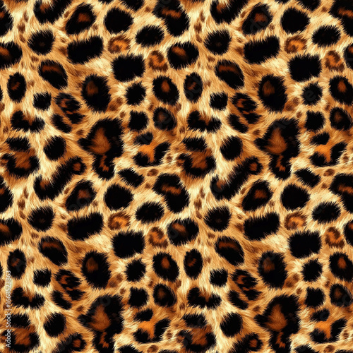 seamless pattern: spots on leopard skin, seamless background.