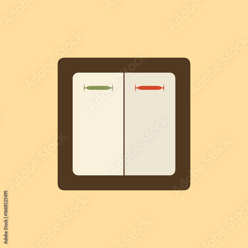 switch button icon concept design