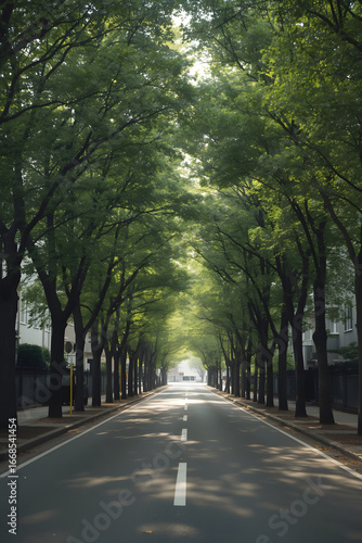 road in the forest