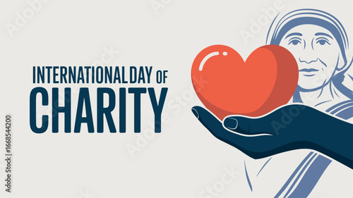 International Day of Charity Helping Hand with Heart