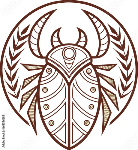 sketch illustration icon logo symbol mythological