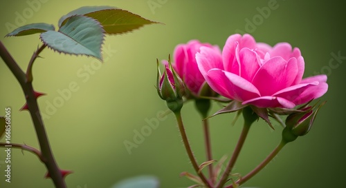 Manzano con floración rosa completa en el jardín de primavera