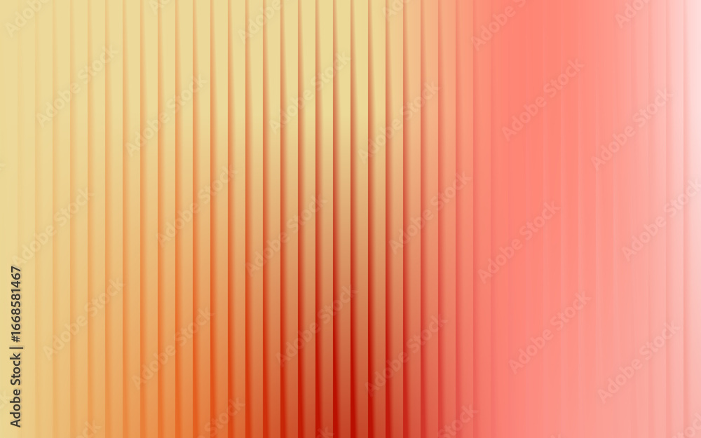 Obraz premium Warm gradient abstract background with subtle vertical ribbed texture and soft light. glassy gradient background