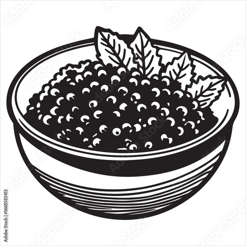 A Fresh and Healthy Quinoa Salad, a Vibrant and Nutritious Meal with a Mix of Colorful Vegetables and a Zesty Dressing