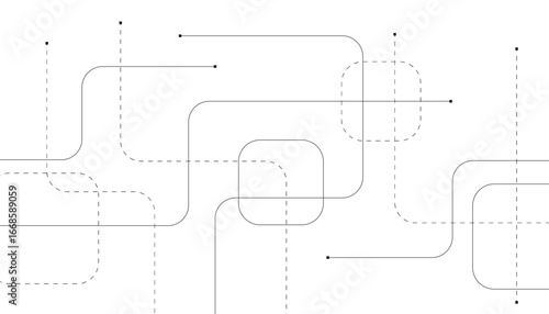 Abstract background with technology circuit board texture. Modern electronic motherboard texture. Creative idea for internet technology. Tech concept for header, web banner, website, presentation.