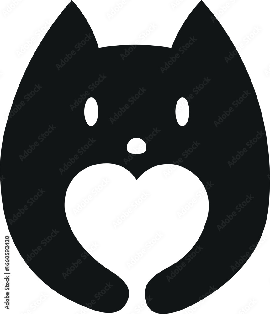 Obraz premium Cat Logo designs, themes, templates and downloadable graphic elements on Dribbble
