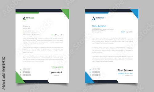 Professional And Modern Letterhead Images Design Business Letterhead Template Design