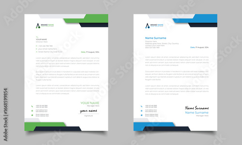 Professional And Modern Letterhead Images Design Business Letterhead Template Design