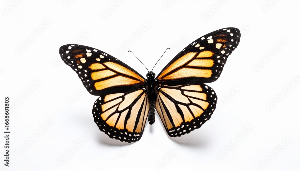 Obraz premium butterfly on white background