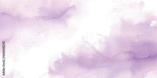 Delicate Lavender Watercolor Wash with Soft Gradient Blends – Artistic Abstract Texture for Feminine Invitations, Stylish Branding, and Elegant Digital Backgrounds