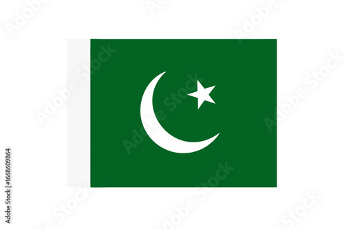 Free Download flat design pakistan flag icon vector illustration .National Flag of Pakistan - GFXLoad