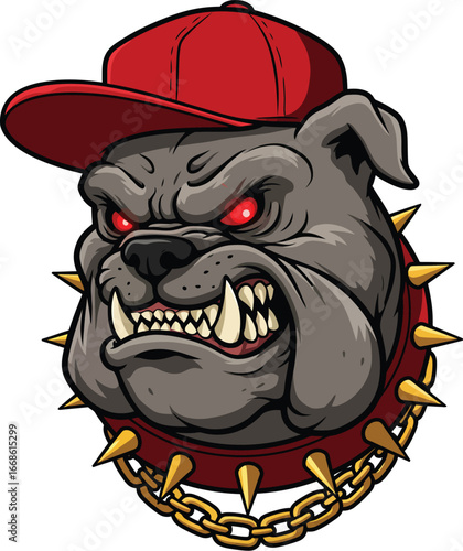 Wallpaper Mural Angry Bulldog Cartoon with Cap Vector Illustration

 Torontodigital.ca