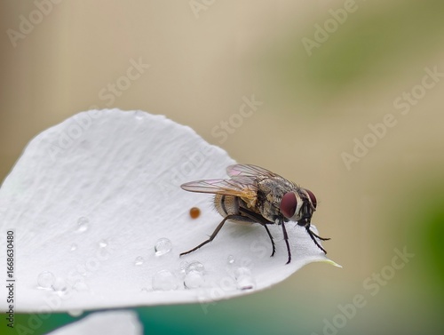 fly on leaf