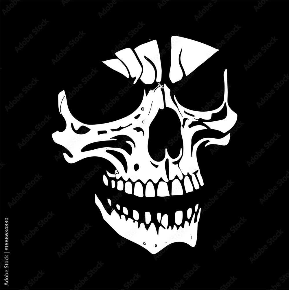 Obraz premium SKULL 5.eps