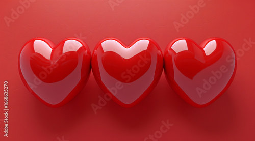 red love heart