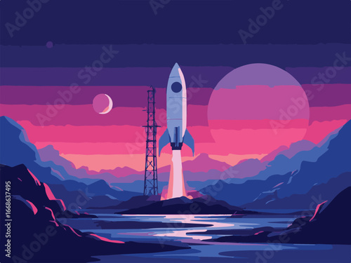 space shuttle launch