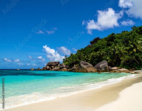 Tropical beach paradise