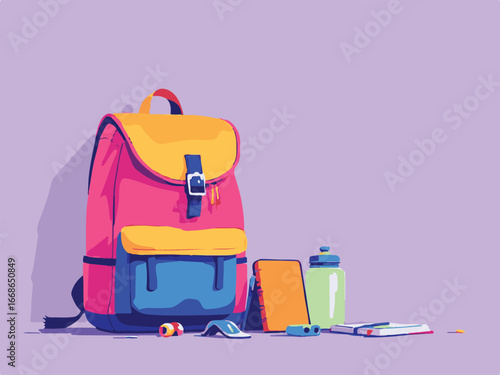 Pink Backpack Gear