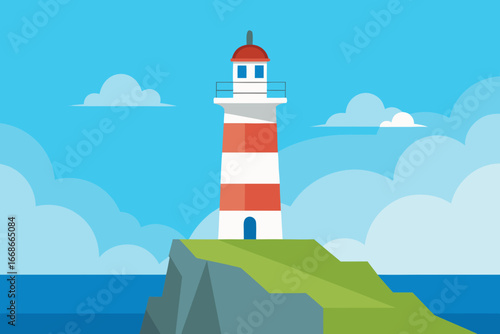 lighthouse on the coast