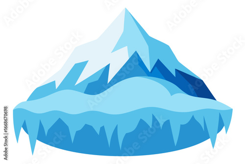 winter mountain landscape