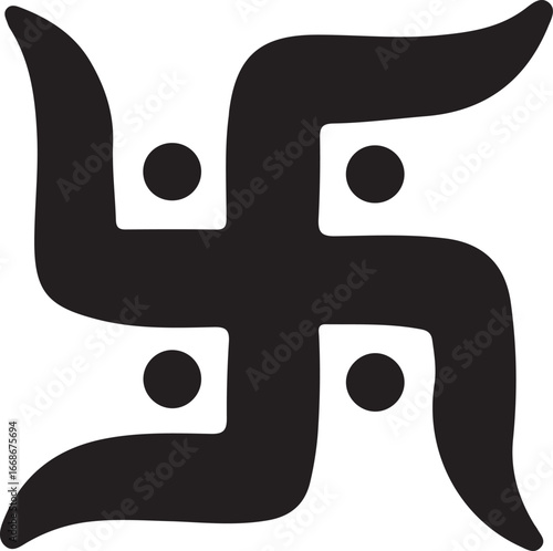 Swastika Symbol Design