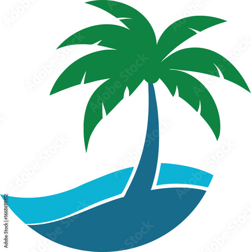 Hotel tourism holiday summer beach coconut palm tree