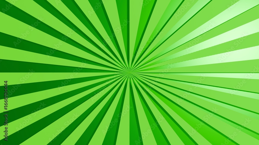 Obraz premium Green Abstract Rays Background Wallpaper, Green background