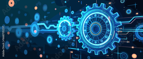 futuristic technology, AI graphics, digital brain, artificial intelligence design, cyber world, glowing butterfly illustration, neon technology, virtual reality, sci-fi background, glowing circuit des