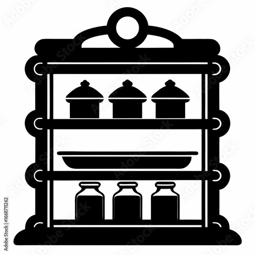 Spice Rack Silhouette
