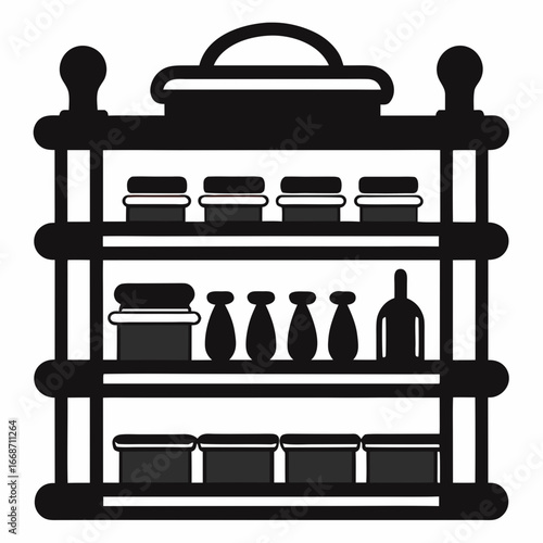 Spice Rack Silhouette