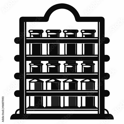 Spice Rack Silhouette