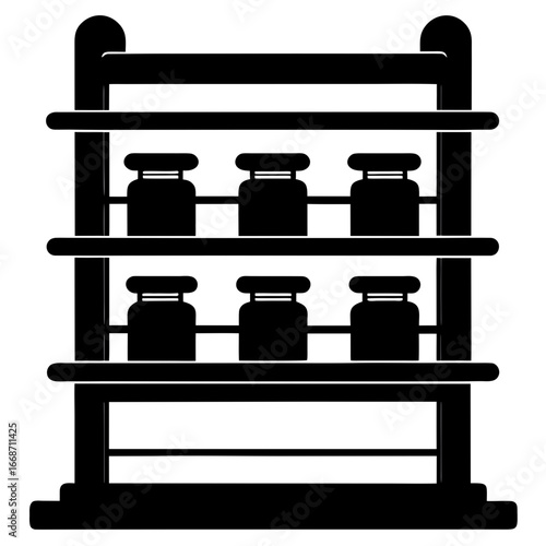 Spice Rack Silhouette