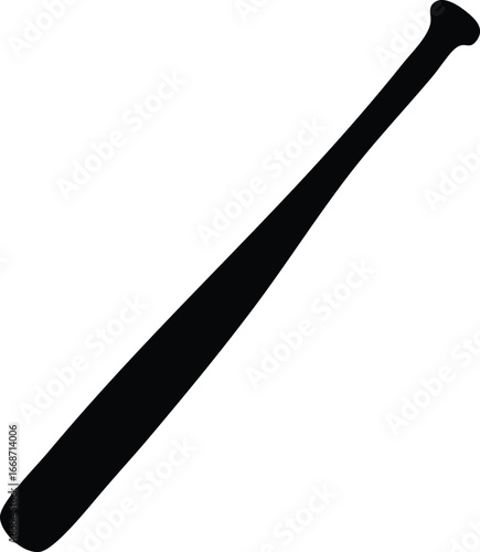 Baseball Bat Silhouette