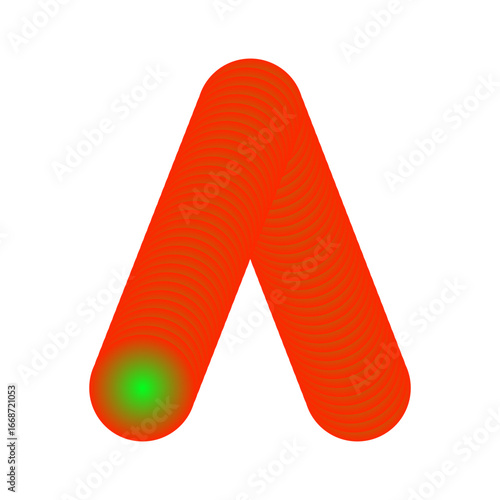 red letter a