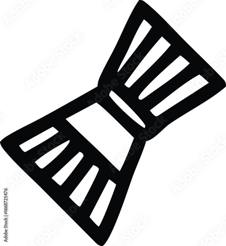 Ancient mesopotamian cuneiform symbol for 'pot' or 'vessel' artistic representation simplified glyph