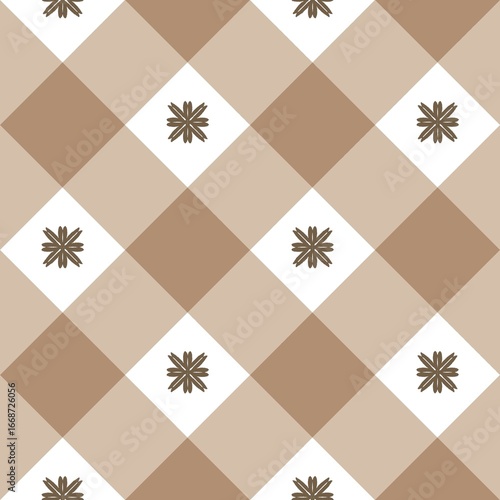 Seamless plaid pattern	