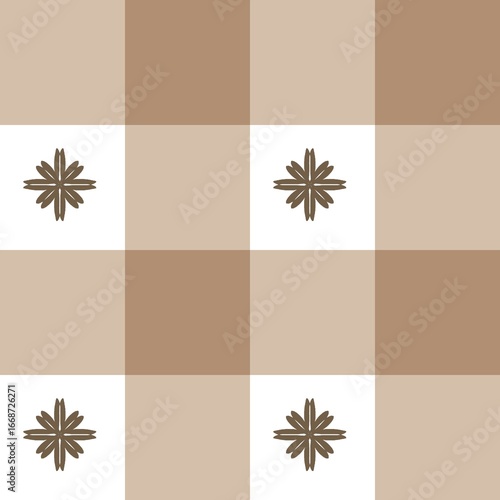 Seamless plaid pattern	