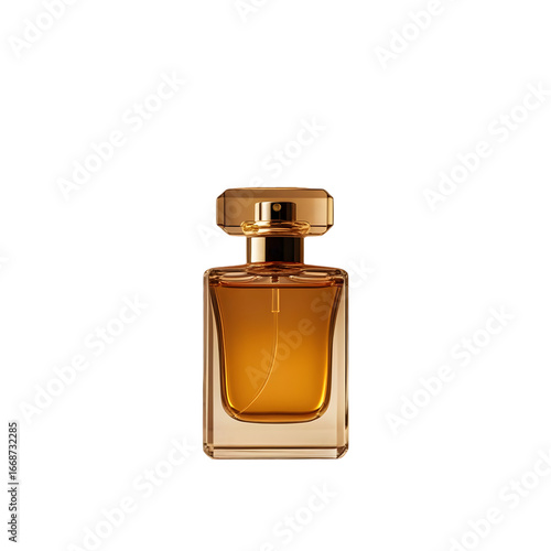 perfume bottle isolated on white