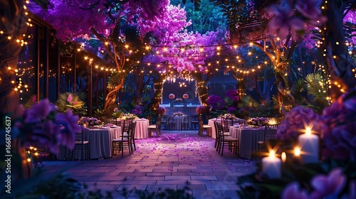 Wallpaper Mural christmas tree in the city Torontodigital.ca