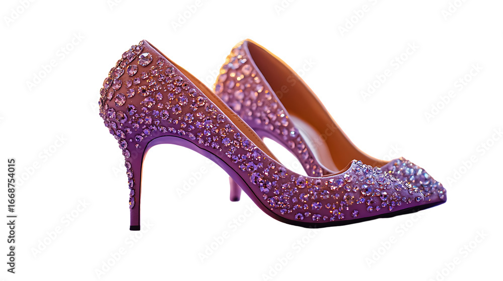 Obraz premium fashionable beauttiful pearl women shoe