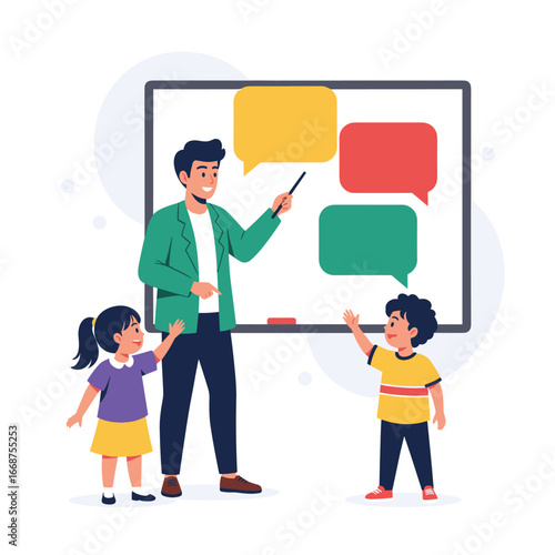 Engaging classroom interaction and communication skills development for young learners