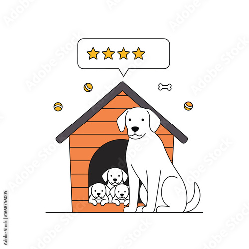Happy dogs receive excellent reviews and great care at our pet kennel